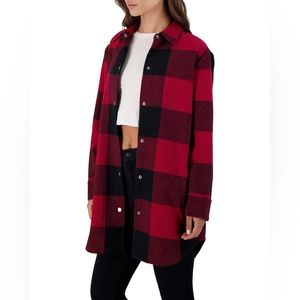 Steve Madden Eldridge Buffalo Plaid Coat